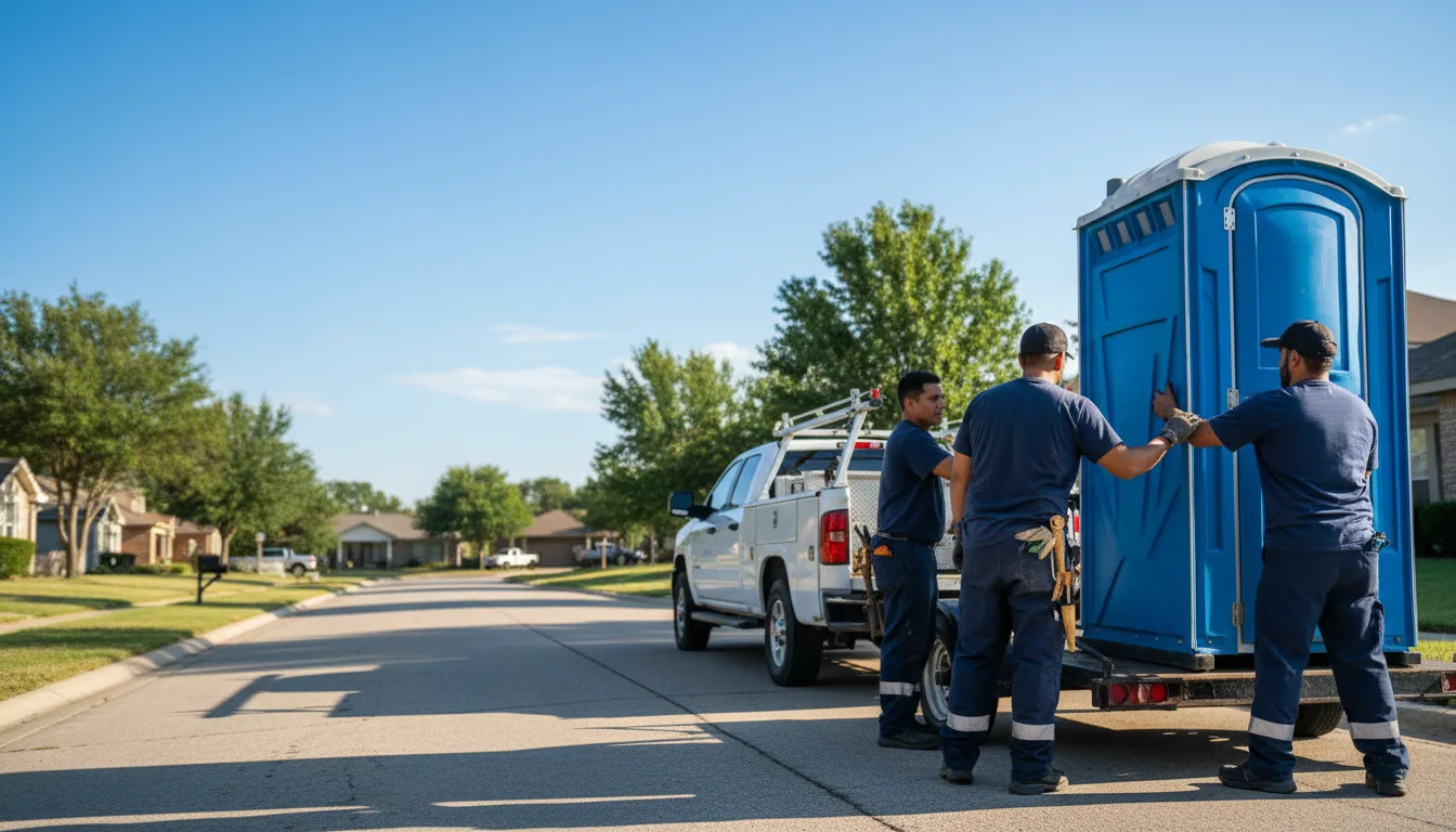 Portable Toilet Rental in Sparta, NJ near me
